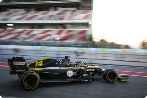 Fernando Alonso, Barcelona test