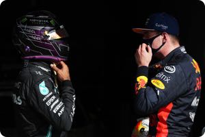 Lewis Hamilton, Max Verstappen