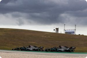 Valtteri Bottas, Lewis Hamilton