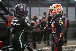 Lewis Hamilton, Max Verstappen
