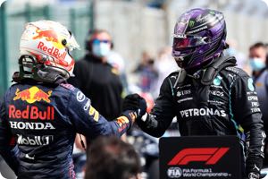 Max Verstappen, Lewis Hamilton
