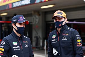 Sergio Perez, Max Verstappen