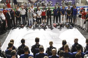 Frank Williams moment of silence