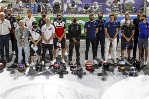 Frank Williams moment of silence
