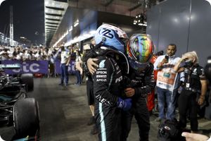 Valtteri Bottas, Lewis Hamilton