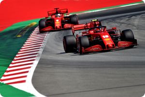 Charles Leclerc, Sebastian Vettel