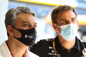 Luca de Meo (Renault CEO), Cyril Abiteboul