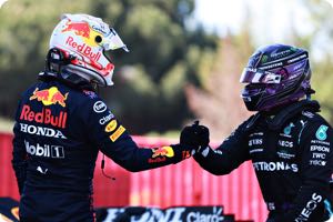 Max Verstappen, Lewis Hamilton