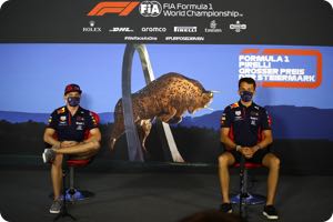 Max Verstappen, Alex Albon