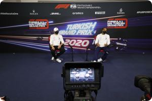 Valtteri Bottas, Lewis Hamilton