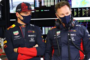 Max Verstappen, Christian Horner