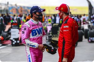Sergio Perez, Sebastian Vettel