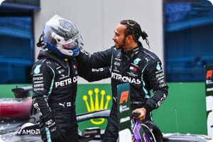 Valtteri Bottas, Lewis Hamilton
