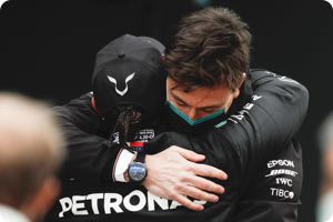 Lewis Hamilton, Toto Wolff