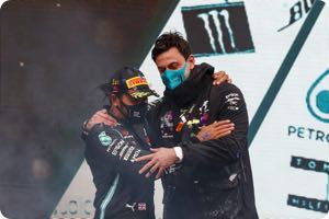 Lewis Hamilton, Toto Wolff