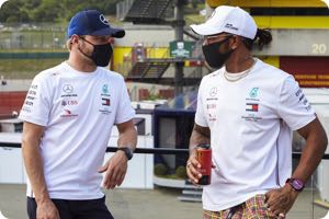 Valtteri Bottas, Lewis Hamilton