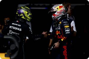 Lewis Hamilton, Max Verstappen