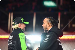 Valtteri Bottas, Lewis Hamilton