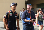 Daniel Ricciardo, David Croft, Sky TV F1 presenter