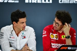 Toto Wolff, Mattia Binotto