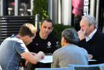 Cyril Abiteboul, Alain Prost , Jerome Stoll