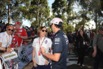 Claire Williams, Sergio Perez