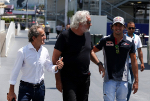 Alain Prost, Flavio Briatore, Carlos Sainz