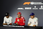 Lewis Hamilton, Sebastian Vettel, Valtteri Bottas