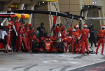 Kimi Raikkonen pitstop