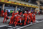 Kimi Raikkonen pitstop