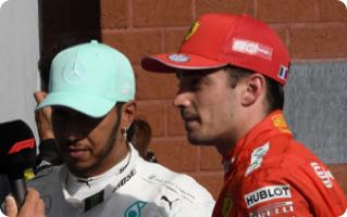 Lewis Hamilton, Charles Leclerc