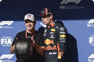 Rubens Barrichello, Max Verstappen