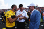 Cyril Abiteboul, Toto Wolff, Sean Bratches