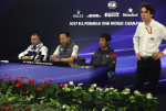 Press Conference, Paddy LOWE (Williams), Ayao KOMATSU (Haas), Yusuke HASEGAWA (Honda)