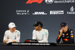 Valtteri Bottas, Lewis Hamilton, Max Verstappen