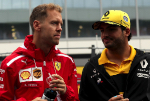 Sebastian Vettel, Carlos Sainz