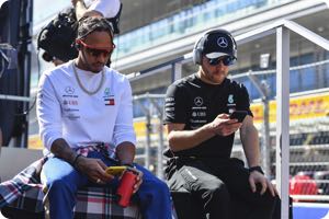 Lewis Hamilton, Valtteri Bottas