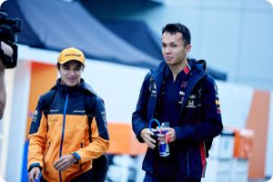 Lando Norris, Alex Albon