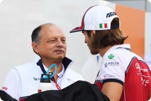 Frederic Vasseur, Antonio Giovinazzi
