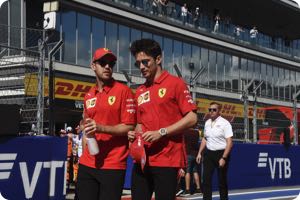 Sebastian Vettel, Charles Leclerc