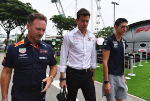 Christian Horner, Toto Wolff, Esteban Ocon