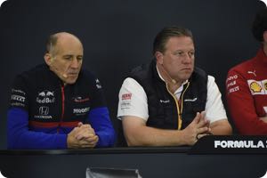 Franz Tost, Zak Brown