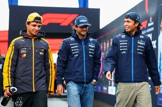 Lando Norris, Carlos Sainz, Alex Albon