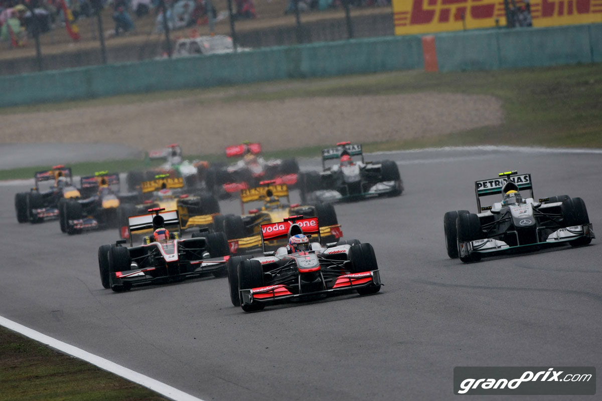 Race Notes - Jenson Button wins hectic Chinese GP