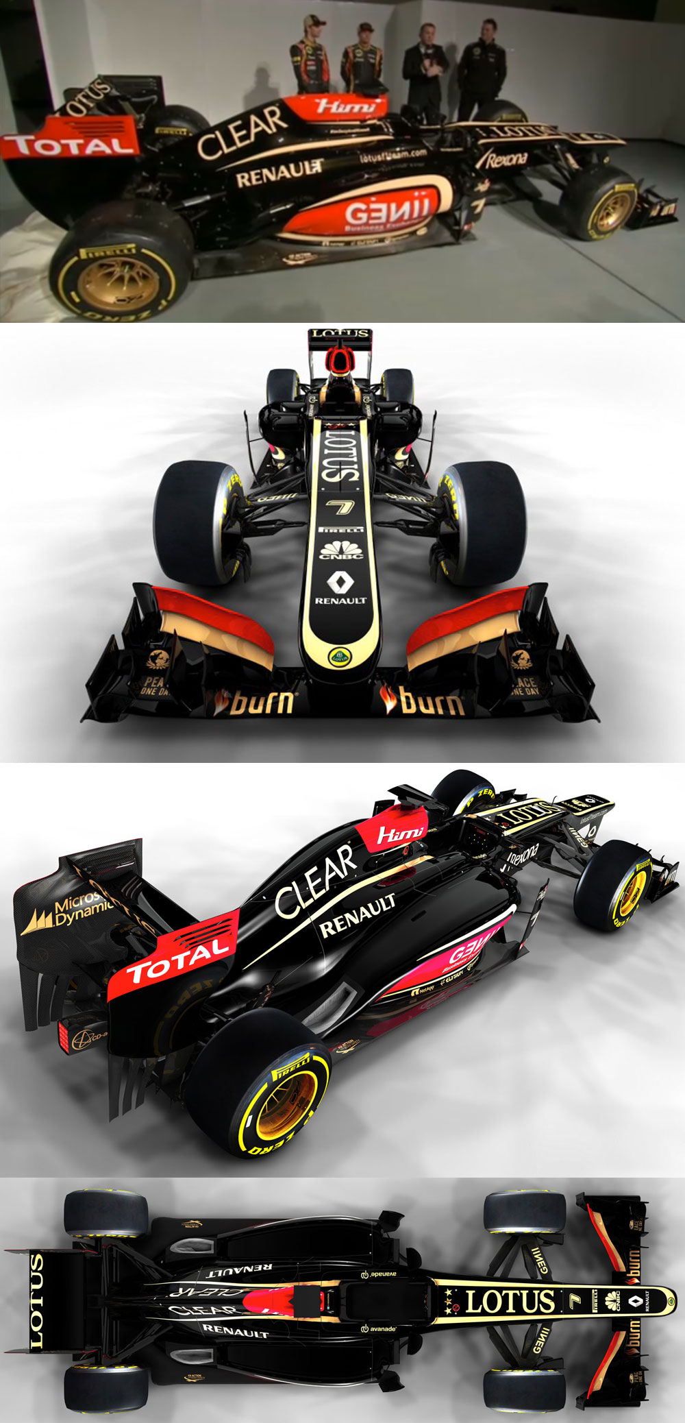 Lotus E21 launch