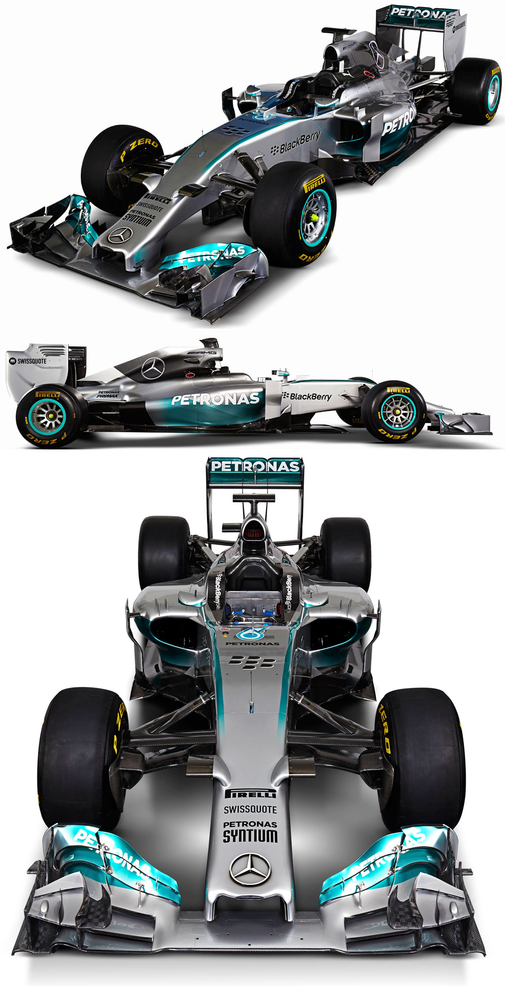 Mercedes reveals W05 chassis