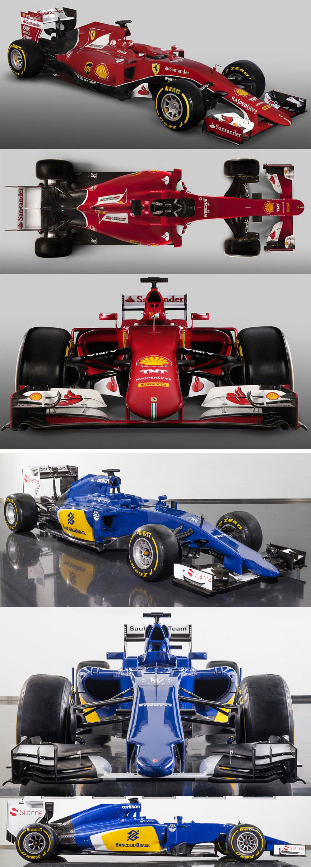 Ferrari, Sauber next to reveal 2015 cars