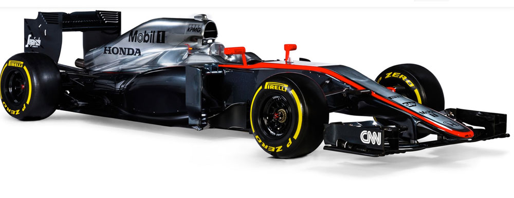McLaren launches silver MP4-30