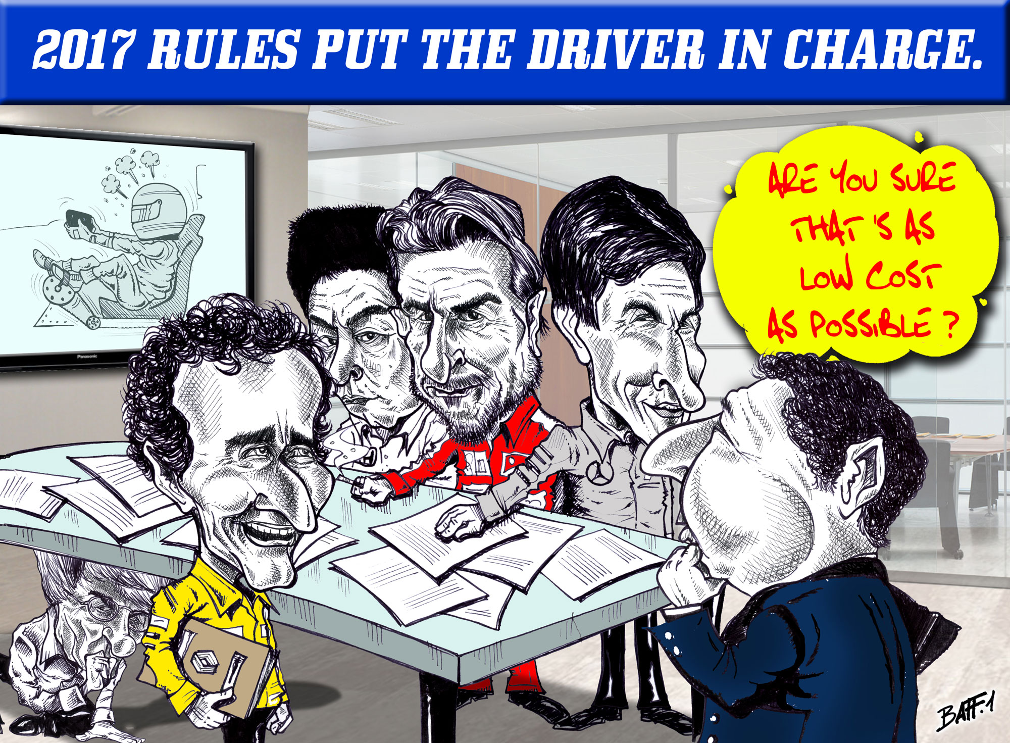 2017 Rules put the driver in charge...