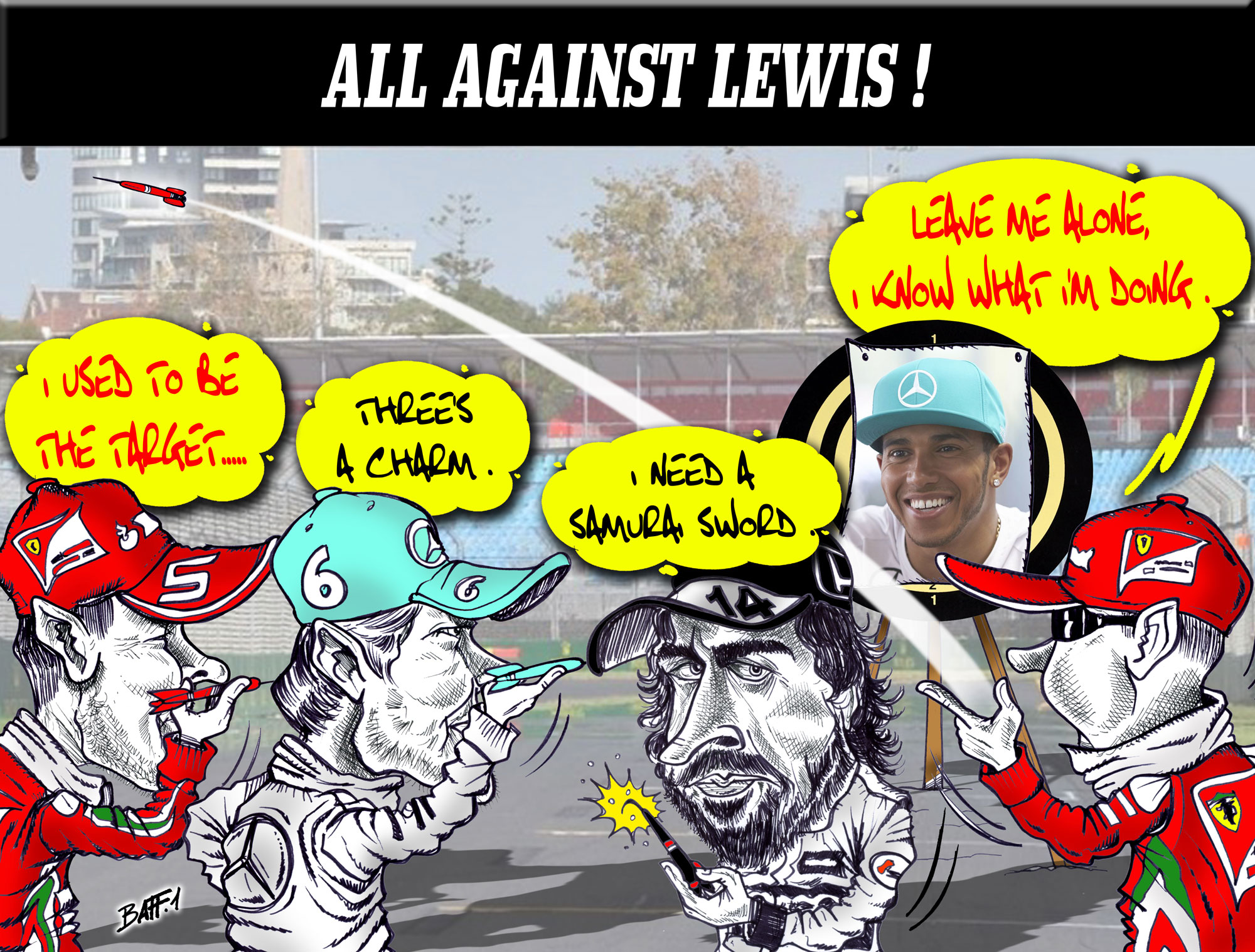 All against Lewis!